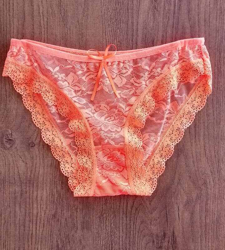 Orange Lace Panty