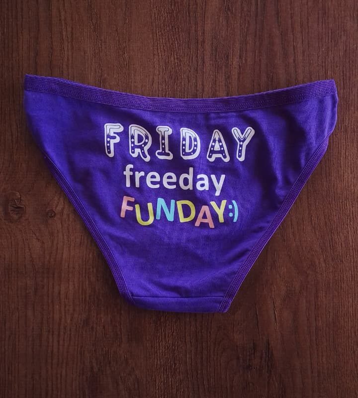 Friday Fun Cotton Panty